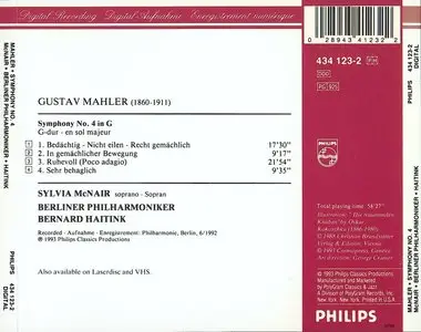 Mahler · Symphony No.4 in G · Sylvia McNair soprano · Berliner Philharmoniker · Bernard Haitink