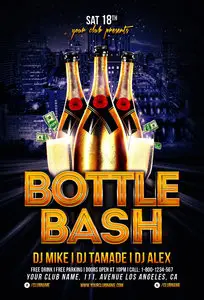 Bottle Bash Flyer Temlate
