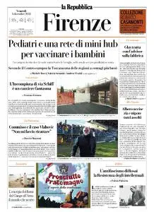 la Repubblica Firenze - 3 Dicembre 2021