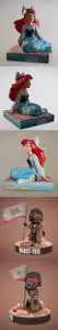 Be Bold Ariel Figurine and NCR veteran ranger bobblehead