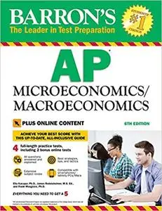 AP Microeconomics/Macroeconomics with Online Tests, 6th Edition