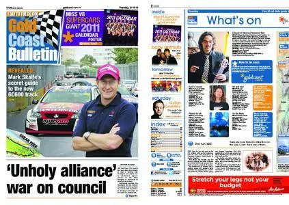 The Gold Coast Bulletin – October 21, 2010