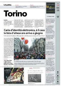 la Repubblica Torino - 19 Marzo 2018