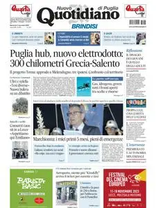 Quotidiano di Puglia Brindisi - 5 Novembre 2023