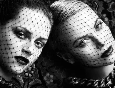Charlize Theron & Kristen Stewart by Mikael Jansson for Interview Magazine June/July 2012