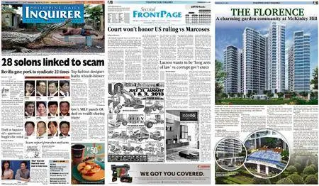 Philippine Daily Inquirer – July 15, 2013