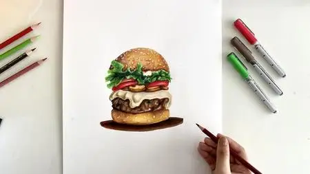 Realistic Art with Coloured pencils