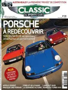 Classic & Sports Car France - Août 2020