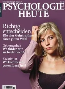 Psychologie Heute Magazin September No 09 2014