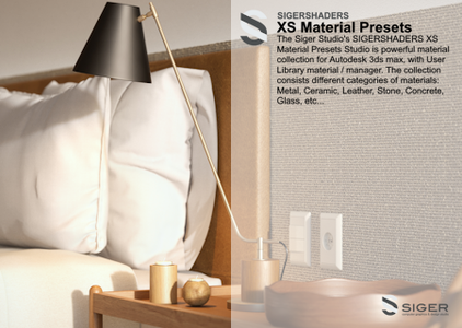 SIGERSHADERS XS Material Presets Studio 6.0.0
