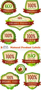 Vectors - Natural Product Labels