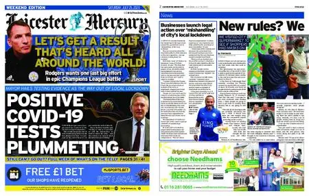 Leicester Mercury – July 25, 2020