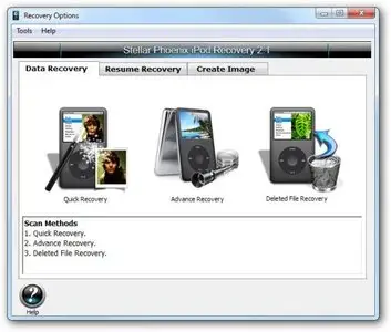Stellar Phoenix iPod Recovery Software 2.0