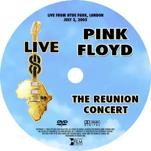 Pink Floyd - Live 8: The Reunion Concert (DVD Video, Authored DVD) (2005)