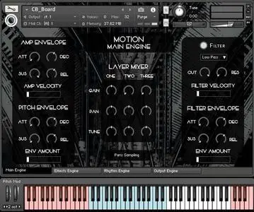 Paris Sampling Motion Cinematic Grooves KONTAKT