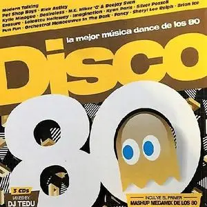 VA - Disco 80 (La Mejor Musica Dance De Los 80) [3CD] (2019)