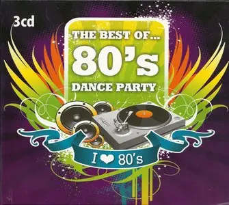 V.A. - The Best of 80's: Dance party (3CD, 2012)