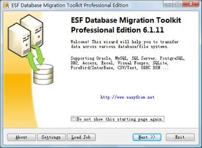 ESF Database Migration Toolkit Professional Edition v6.4.01
