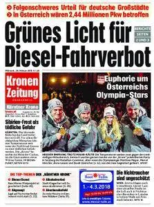 Kronen Zeitung Kärnten - 28. Februar 2018