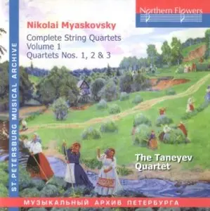 Nikolai Myaskovsky - Complete String Quartets Vol.1 (Taneyev Quartet)