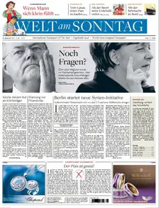 Die Welt am Sonntag 22 September 2013