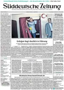 Süddeutsche Zeitung vom Montag, 11. August 2014