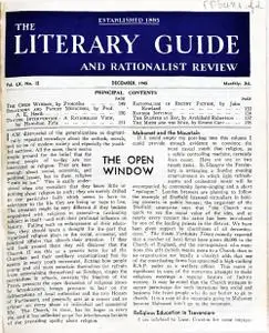 New Humanist - The Literary Guide, December 1945