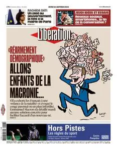 Libération - 18 Janvier 2024