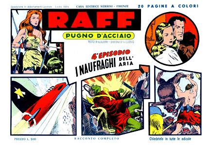 Raff Pugno d'Acciaio - Volume 4 - I Naufraghi dell'Aria