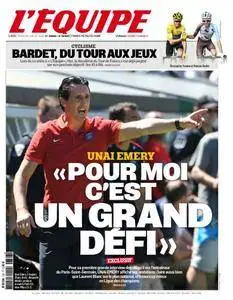 L'Equipe du Mardi 26 Juillet 2016