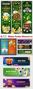 Vectors - Shiny Casino Banners 5