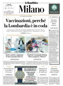 la Repubblica Milano - 12 Marzo 2021