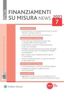 Finanziamenti su misura news - Luglio 2021