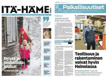 Itä-Häme – 24.12.2018