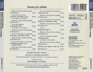 Reinhard Goebel, Musica Antiqua Köln - Sonata pro tabula: Biber, Schmelzer, Bertali, Pezel, Valentini (1998)