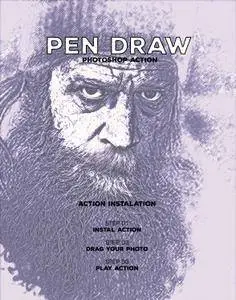GraphicRiver - Pen Draw Master - Photoshop Action #45