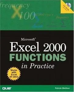 Microsoft Excel 2000 Functions in Practice (Repost)