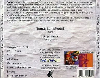 Tomas San Miguel & Jorge Pardo - Entre (2008) {Musicmagic}