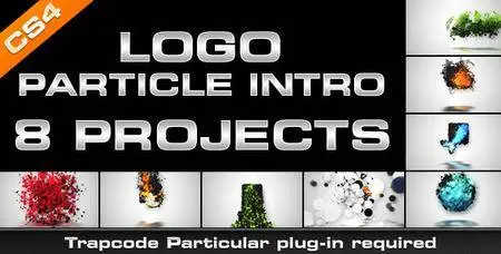 Logo Particle Intro (8in1) - Project for After Effects (VideoHive)