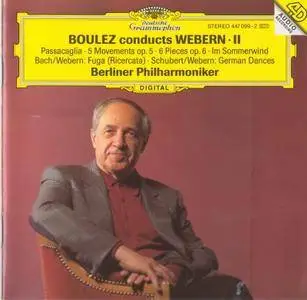 Boulez Conducts Webern II (1995) {Deutsche Grammophon}