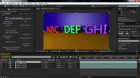 Learning CINEMA 4D Lite For After Effects