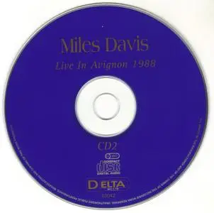 Miles Davis - Live In Avignon 1988 (2002) {2CD Set Delta Music 63042}