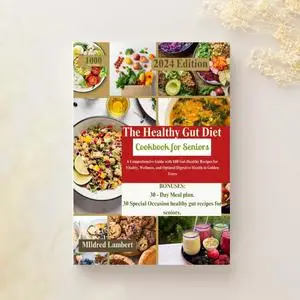 The Healthy Gut Diet Cookbook for seniors: A comprehensive guide with 100 Gut - Friendly recipes for vitality