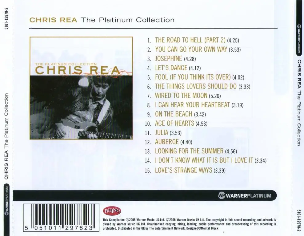 Песни криса ри дорога в ад. Chris Rea collection. Платиновая коллекция CD. Chris Rea-the Platinum. Chris Rea the Road to Hell Part 2.