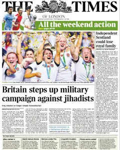 The London Times August 18 2014