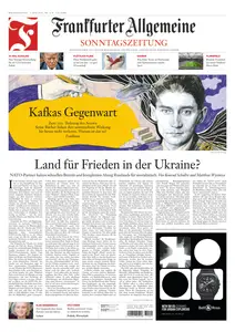 Frankfurter Allgemeine Sonntagszeitung - 02 Juni 2024