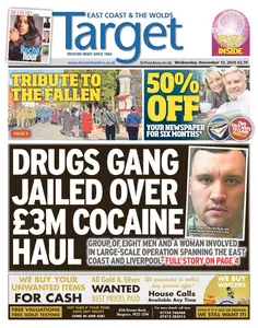 East Coast and Wolds Target - 12 November 2025