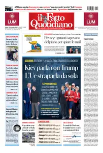 Il Fatto Quotidiano - 22 Novembre 2025