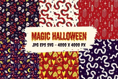 EE - Magic Halloween patterns B26MMBB