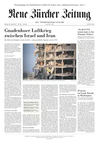 Neue Zurcher Zeitung International - 16 Juni 2025